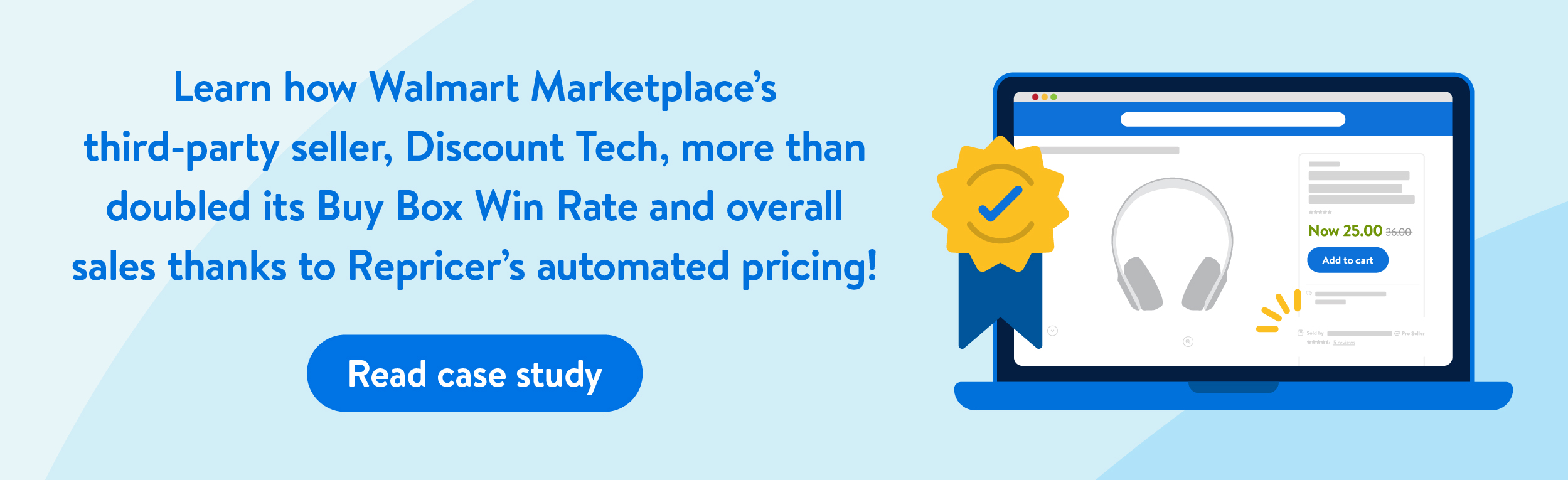 Walmart Marketplace’s third-party seller, Discount Tech's case study